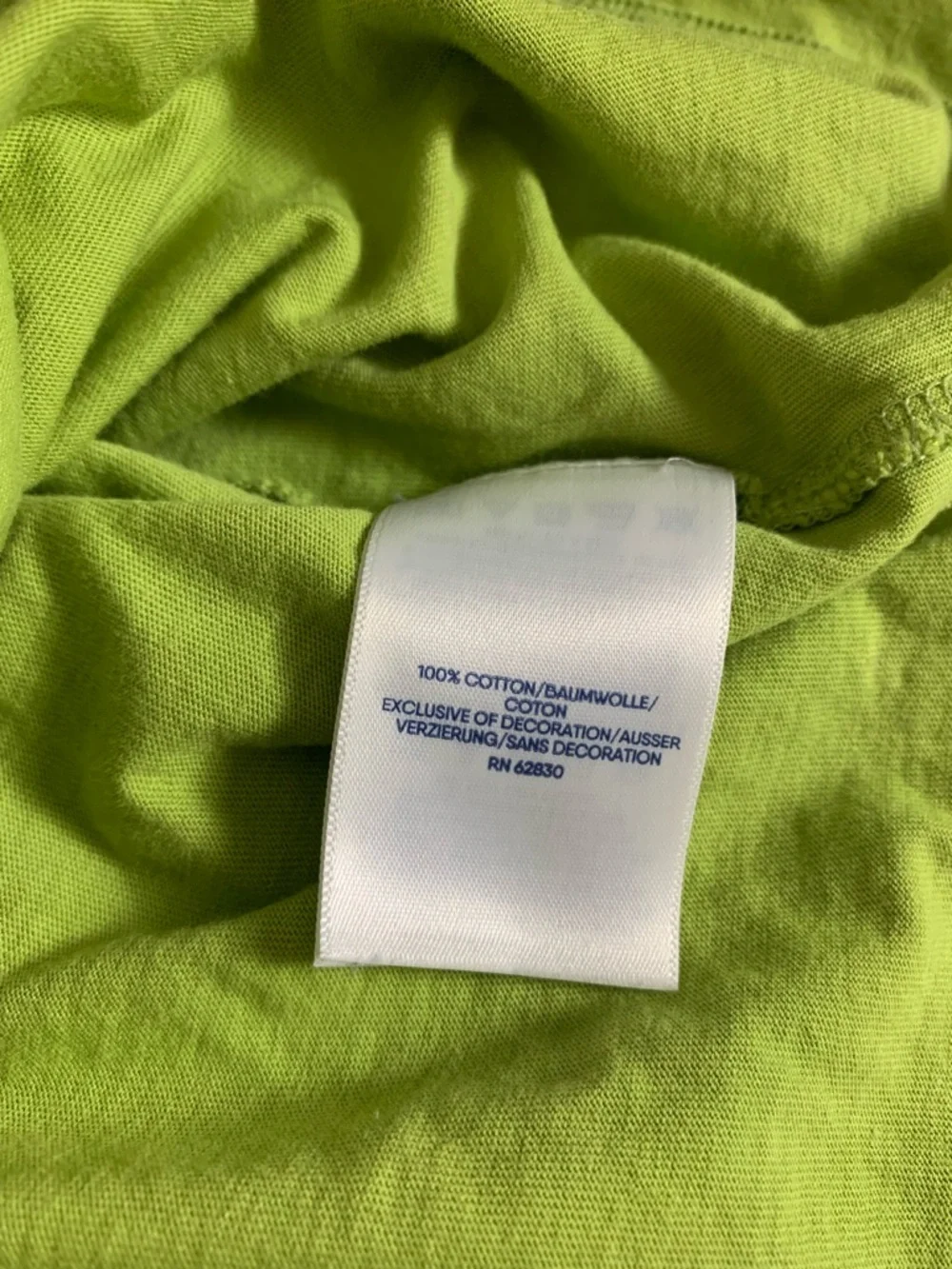 Lands' End Lime Green Tee